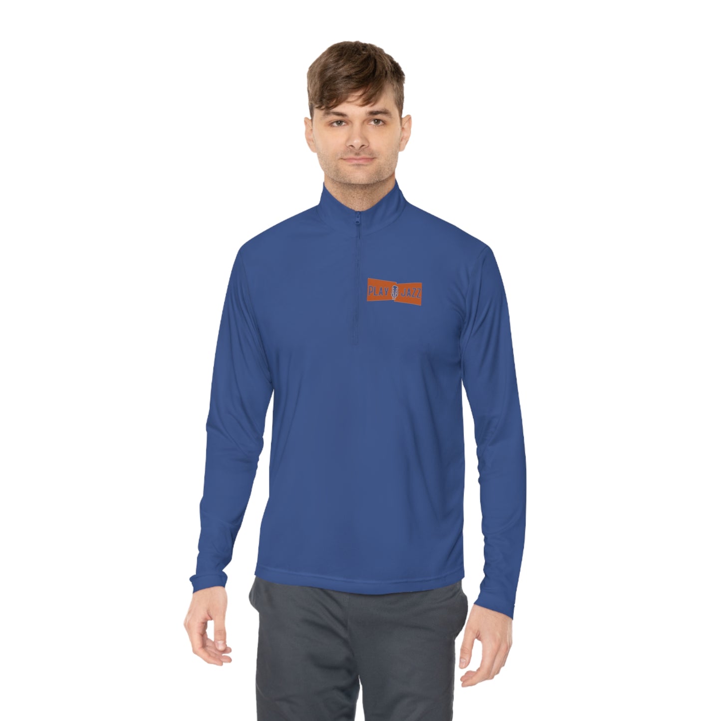 Play Jazz Unisex Zip Pullover (Relaxed Fit)