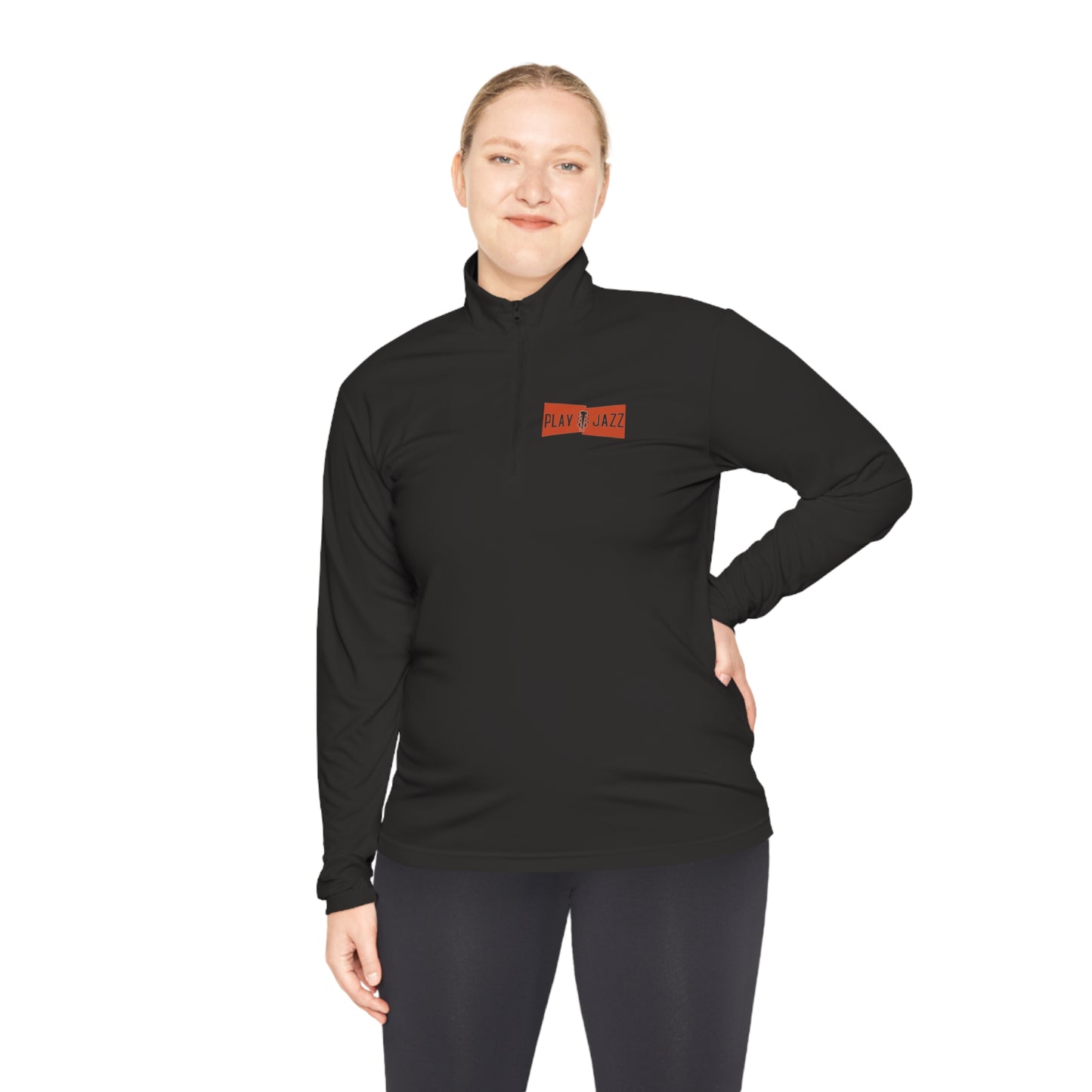 Play Jazz Unisex Zip Pullover (Relaxed Fit)