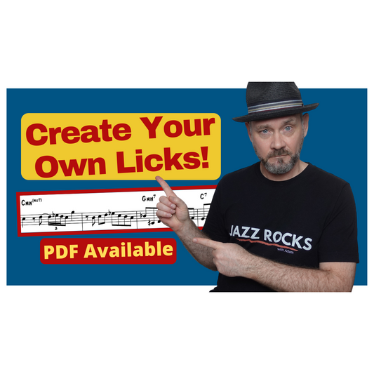 Jazz Licks: How to Create Your Own