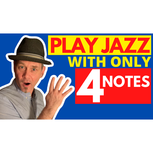 Jazz Improvisation with Just Four Notes