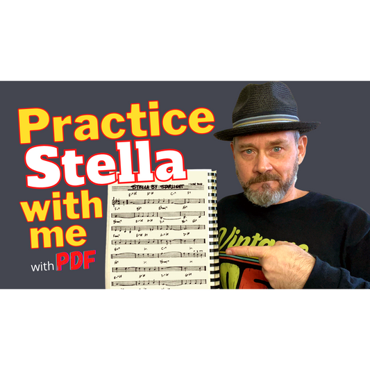 Practice With Me: Stella By Starlight (PDF ONLY)