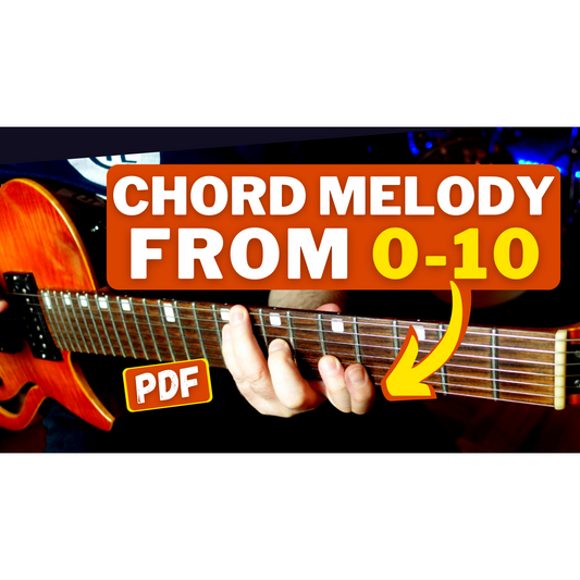 Chord Melody Tutorial PDF | How to Play Chord Melodies on Guitar